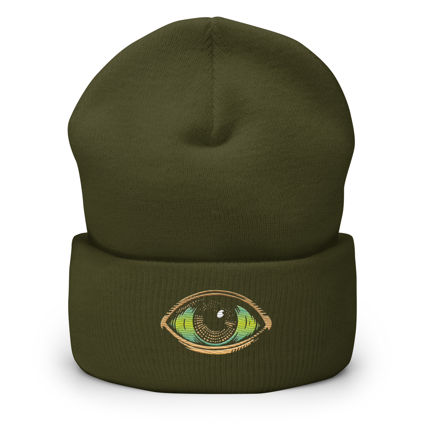 Big-Ass, All-Seeing Rusty Eyeball Beanie