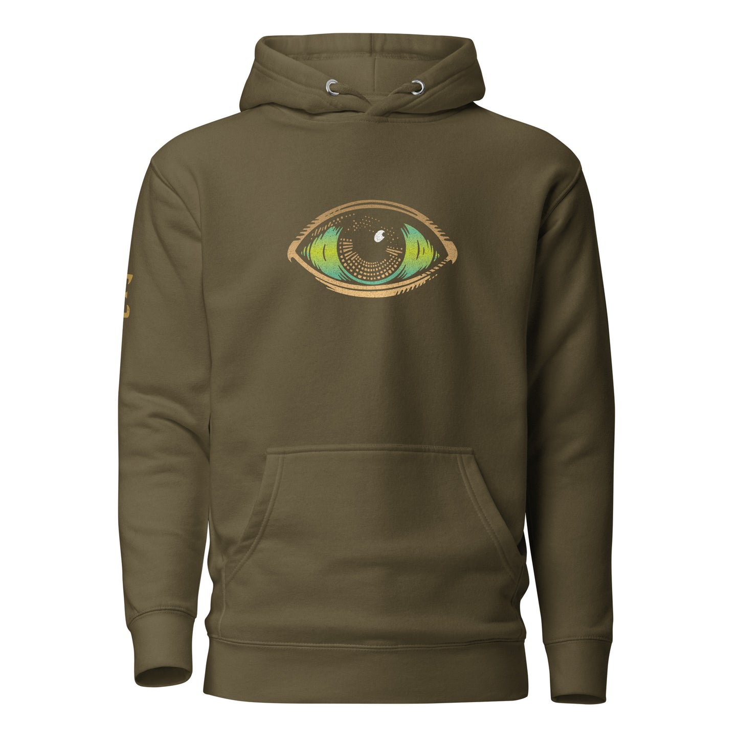 All-Seeing Rusty Eyeball Hoodie