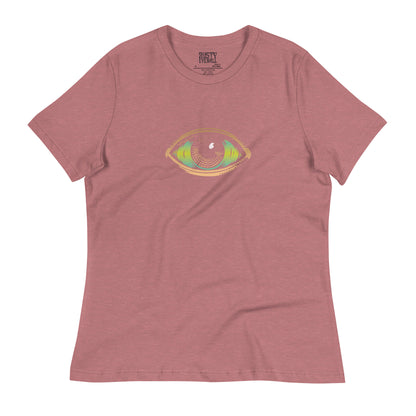 All-Seeing Rusty Eyeball Shirt for Lady Bits