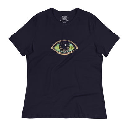 All-Seeing Rusty Eyeball Shirt for Lady Bits